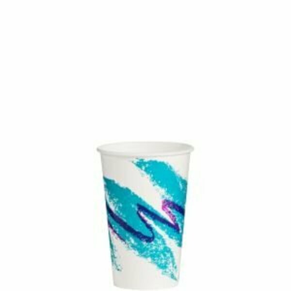 Solo Cup Cup Paper Cold 16 oz Squat Double Poly Jazz, 50PK RSP16P-00055